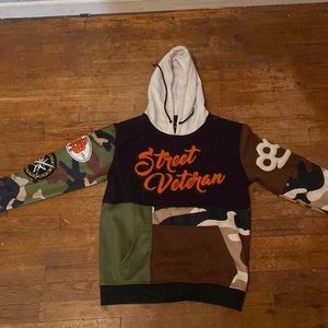 Street Veteran Camo Hoodie